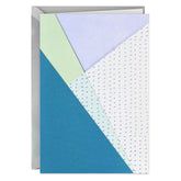 Modern Geometric Pattern Blank Card