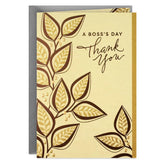 It's a Pleasure to Work for You Boss's Day Card