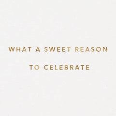 A Sweet Reason to Celebrate New Baby Girl Card