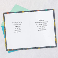 Good Man, Great Son Birthday Card for Son