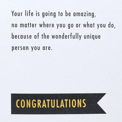 It's Time to Dream Big High School Graduation Card
