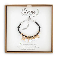 Heart Charms Giving Collection Bracelet