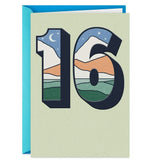 Make the Most of It 16th Birthday Card