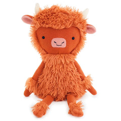 MopTops Highland Cow Stuffed Animal With You Make a Difference Board Book