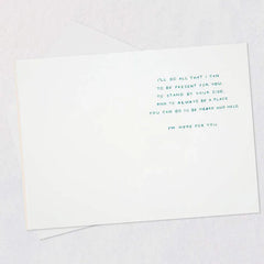 Morgan Harper Nichols I'm Here for You Encouragement Card