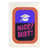Nice Hat Custom Graduation Card