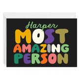 Most Amazing Person Custom Card