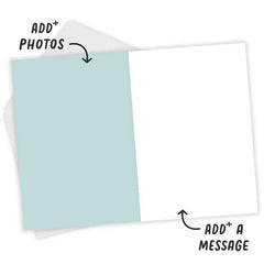 Mountain Scene Instant-Photo Frame Blank Custom Card