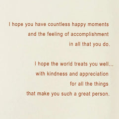 You Deserve Everything You Wish For Birthday Card for Brother From Sister