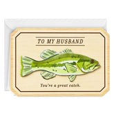 You're a Great Catch Birthday Card for Husband