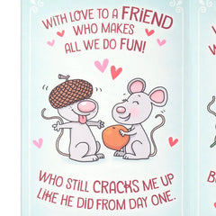Love That You're Mine Funny Pop-Up Anniversary Card for Husband