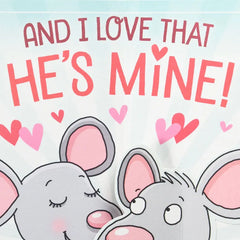 Love That You're Mine Funny Pop-Up Anniversary Card for Husband
