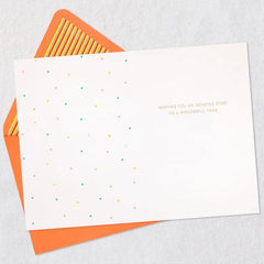 Wishing You a Wonderful Year Birthday Card