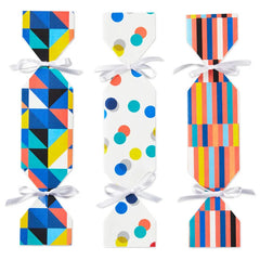 Colorful Candy-Shaped Party Favor Boxes, Set of 3