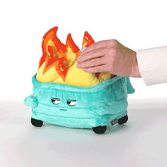 Dumpster Fire Plush With Sound and Motion, 9.75"
