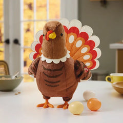 Gobblin' Egg-Laying Turkey Plush With Sound and Motion, 12"