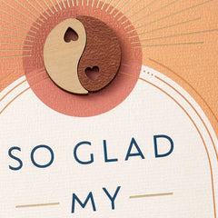 Yin and Yang Love Card with Pocket Tokens