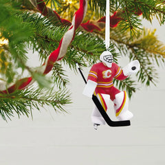 NHL Calgary Flames® Goalie Hallmark Ornament