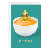 Nacho Funny Custom Birthday Card