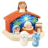 Nativity Scene Plush Toys, 7-Piece Set