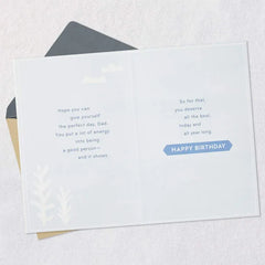 You Deserve the Best Birthday Card for Dad