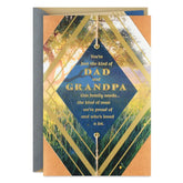 You're a Great Man, Dad and Grandpa Birthday Card From Us