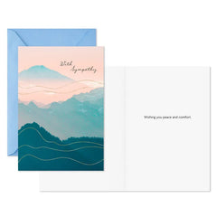 Tranquil Nature Sympathy Cards, Pack of 10
