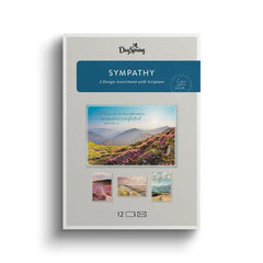 Nature Landscapes Assorted Religious Sympathy Cards, Box of 12