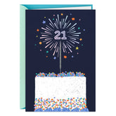Whatever Makes You Happy 21st Birthday Card
