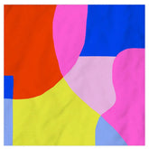 Abstract Neon Colorblock Cocktail Napkins, Pack of 20