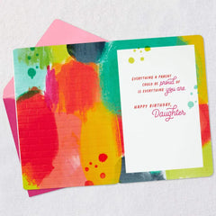 Smart, Kind, Bold, Brave Birthday Card for Daughter