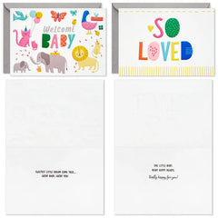 Welcome Baby Assorted New Baby Cards, Pack of 16