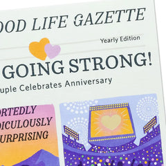 Your Love Still Makes the Front Page Anniversary Card for Couple