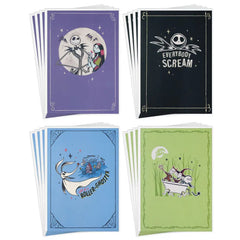Disney Tim Burton's The Nightmare Before Christmas Make a Scene All-Occasion Cards, Pack of 16