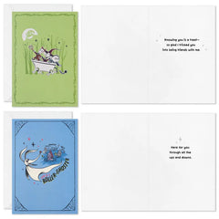 Disney Tim Burton's The Nightmare Before Christmas Make a Scene All-Occasion Cards, Pack of 16
