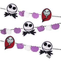 Disney Tim Burton's The Nightmare Before Christmas Fabric Hallmark Garland, 72"