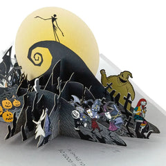 Disney Tim Burton's The Nightmare Before Christmas Happy Nightmares 3D Pop-Up Card