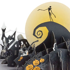Disney Tim Burton's The Nightmare Before Christmas Happy Nightmares 3D Pop-Up Card