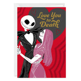 Disney Tim Burton's The Nightmare Before Christmas Misfits Custom Love Card