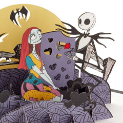 Disney Tim Burton's The Nightmare Before Christmas Meant to Be 3D Pop-Up Love Card
