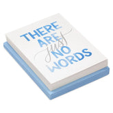 There Are No Words Blank Sympathy Notes, Pack of 20