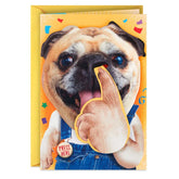 Pickin' and Grinnin' Funny Musical Birthday Card With Motion