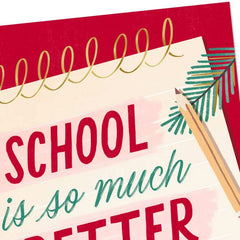 You Make School So Much Better Christmas Thank-You Card