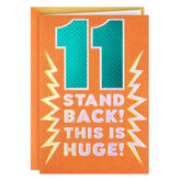 You're One Cool Kid 11th Birthday Card