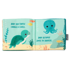 Ocean Friends Touch-and-Feel Fabric Book for Kids