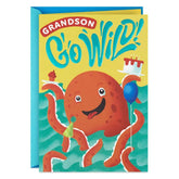 Go Wild Birthday Card for Grandson