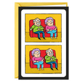 A New Position Funny Anniversary Card