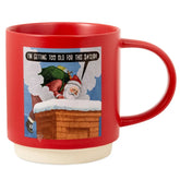 Shoebox Too Old for This Santa Funny Mug, 20 oz.