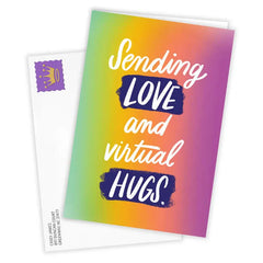 Virtual Hugs Custom Card