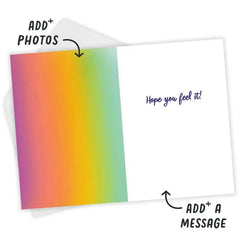 Virtual Hugs Custom Card